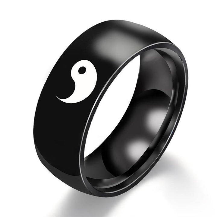 Ring Titanstahl Yin Yang – Balance