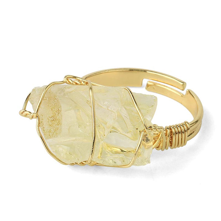 Ring Amethyst Kristall