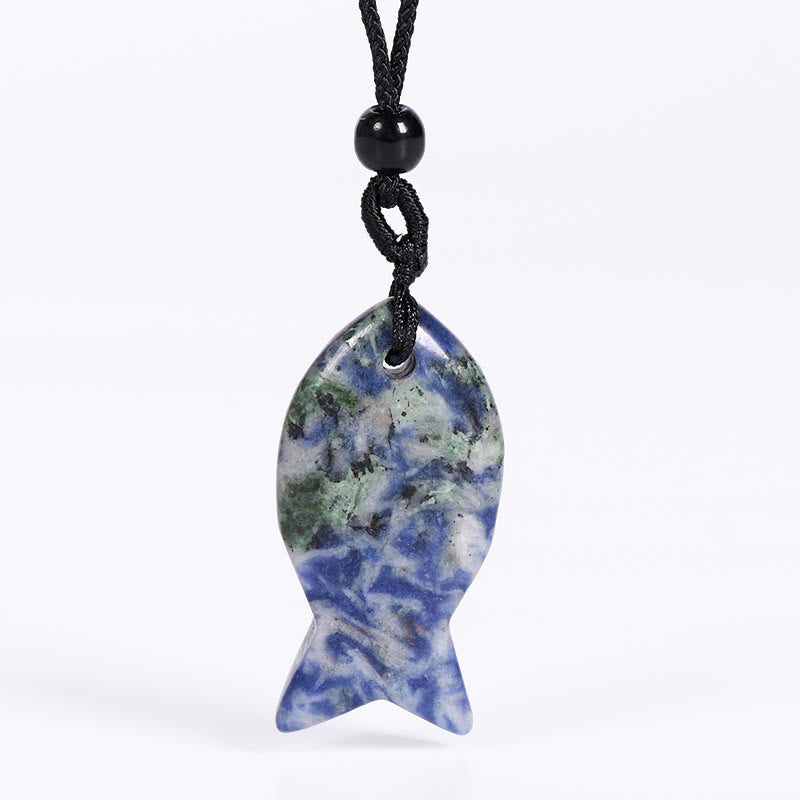 Kette Rosenquarz Amethyst Topas Koi-Fisch – Erfolg