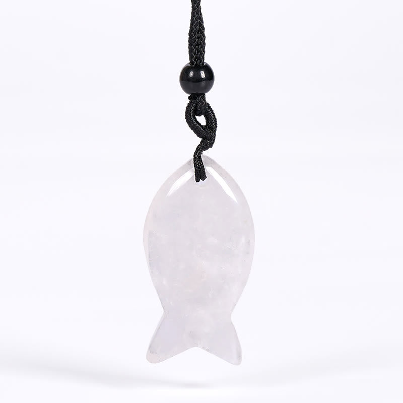 Kette Rosenquarz Amethyst Topas Koi-Fisch – Erfolg