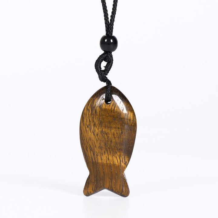Kette Rosenquarz Amethyst Topas Koi-Fisch – Erfolg