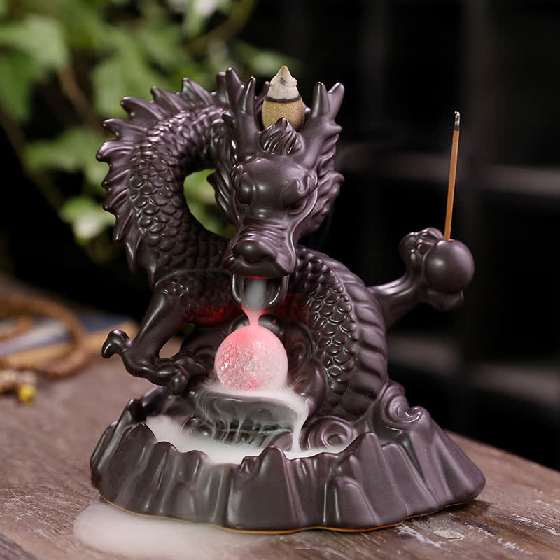 Rückfluss Räuchergefäß Drache Feng Shui