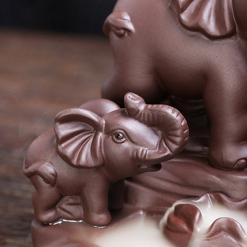 Rückfluss Räucherkegel Elefant Tibetisch Geschenk