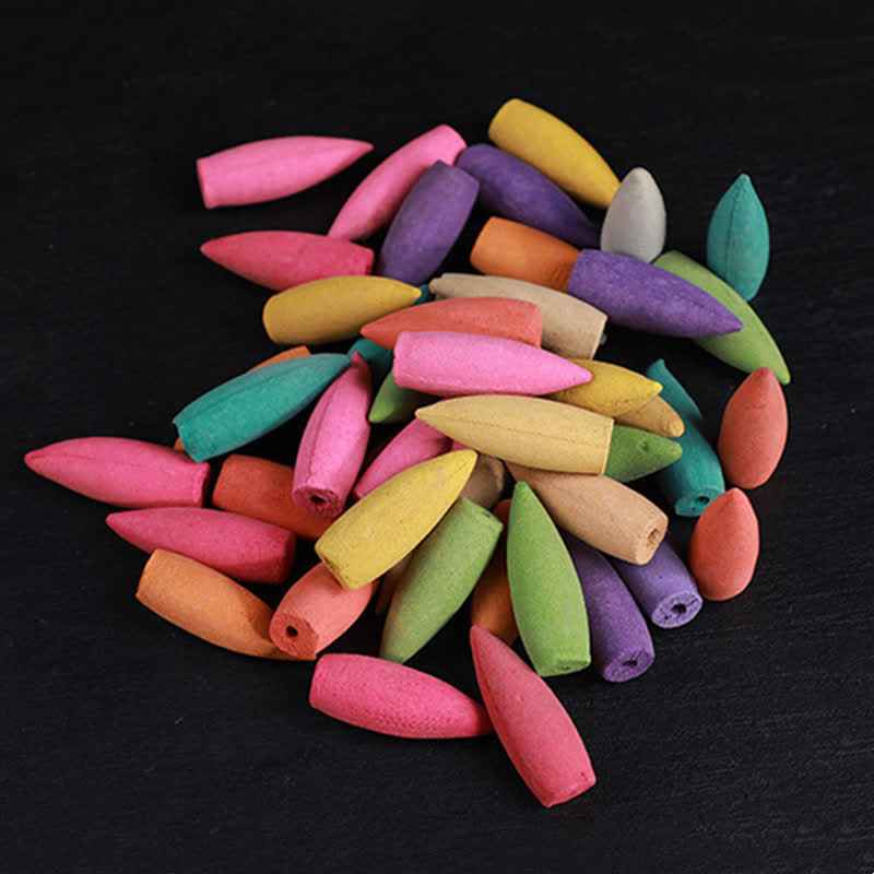 Rückfluss Räucherkegel Sandelholz Blüten Geschenk