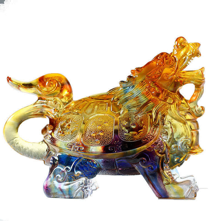 Schildkröte Deko Drache Liuli Geschenk