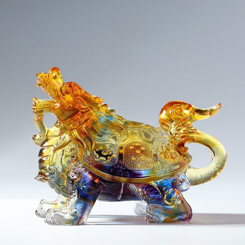 Schildkröte Deko Drache Liuli