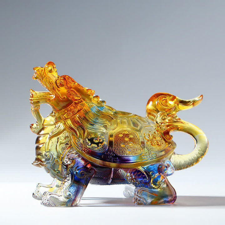 Schildkröte Deko Drache Liuli
