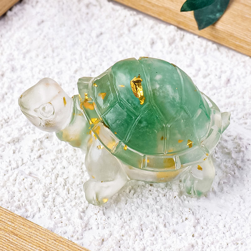 Schildkröte Deko Mini Kristall Geschenk