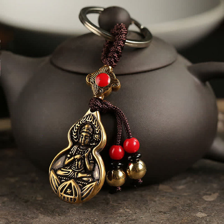 Schlüsselanhänger Bodhisattva Kupfer – Segen