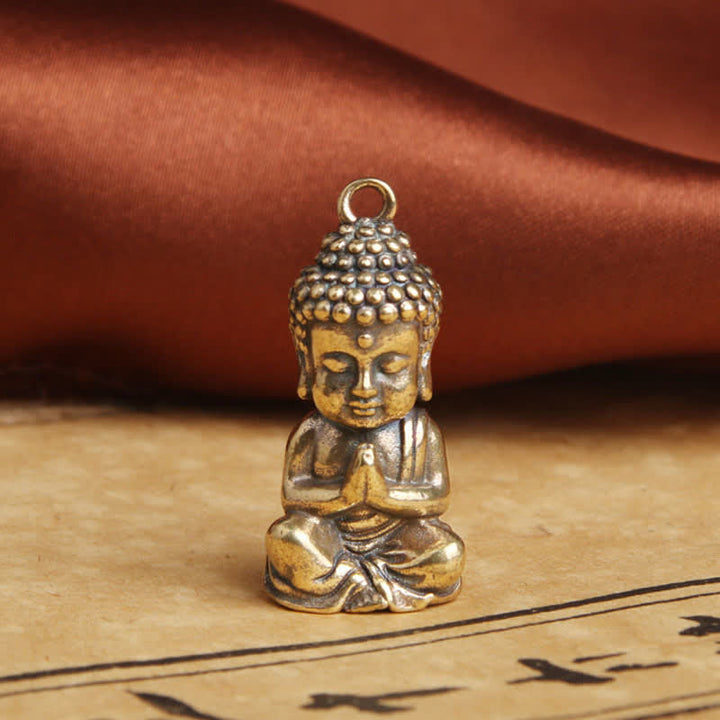 Schlüsselanhänger Buddha Mitgefühl Kupfer