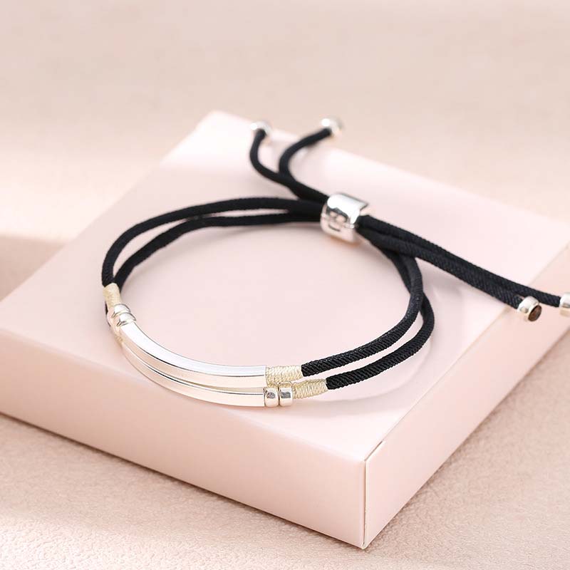 Armband Sterlingsilber Rote Schnur