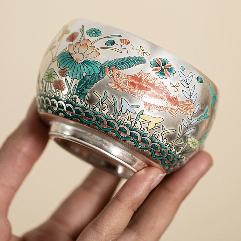Schöne Teetassen Drache Berge Kiefer Keramik Geschenk