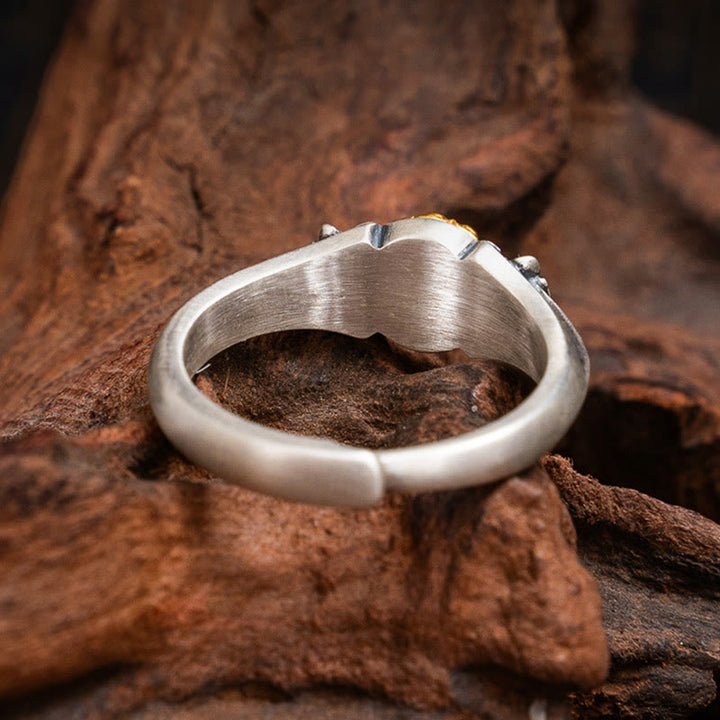 Ring 925 Silber Tara Schutz elegantes Design Fingerring Schmuck