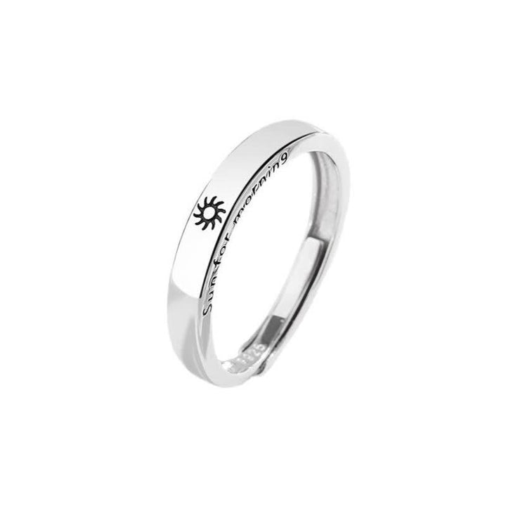 Ring 925 Silber Sonne Mond – Schutz