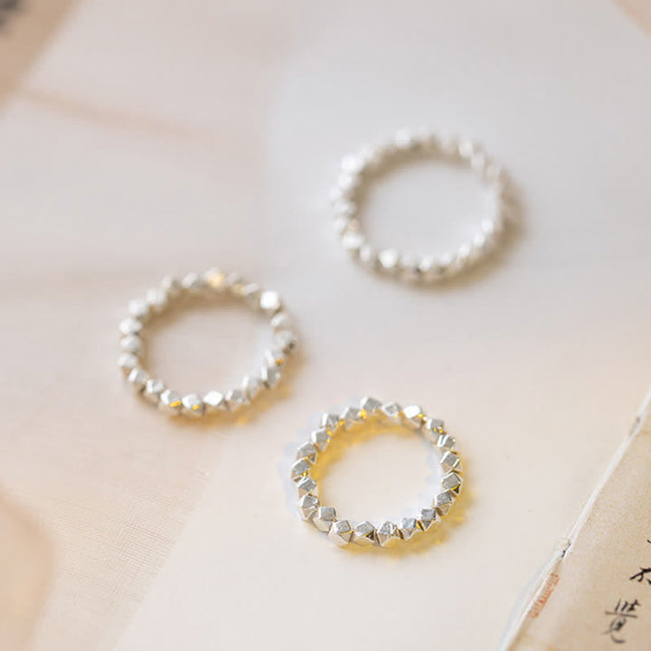 Ring 925 Silber Perlen – Segen Silberringe mit Perlen elegant glänzend