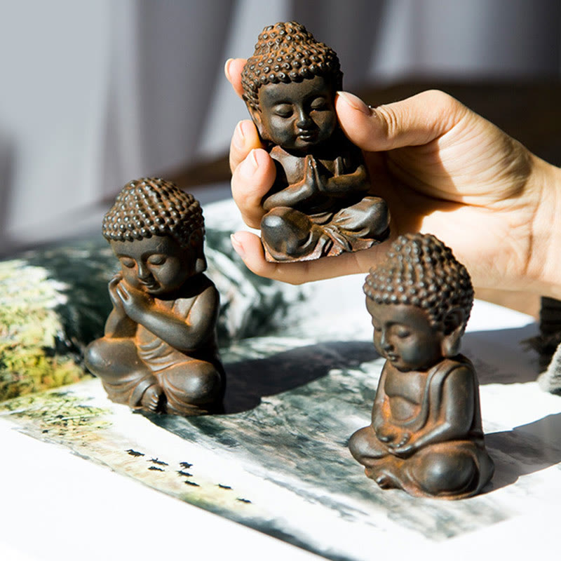 Shakyamuni Buddha Eisen Rost Klein Geschenk