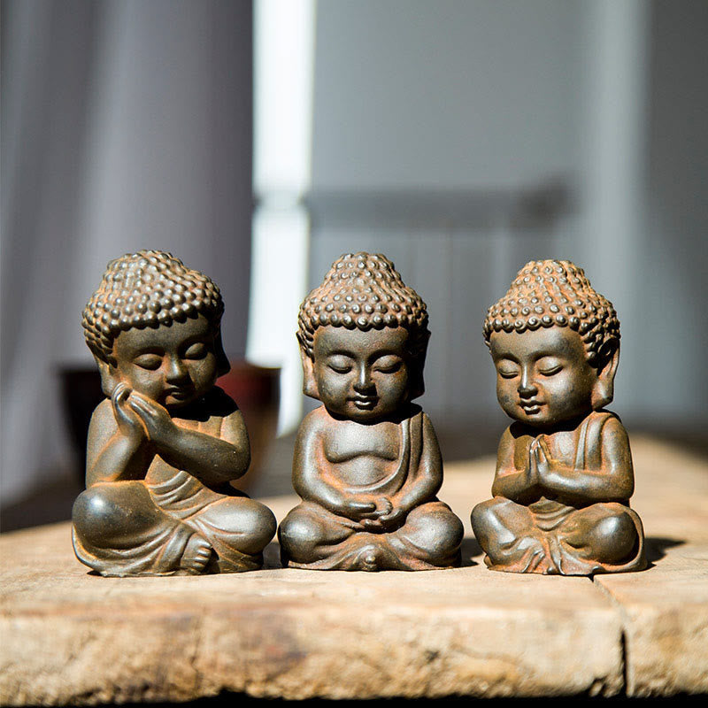 Shakyamuni Buddha Eisen Rost Klein