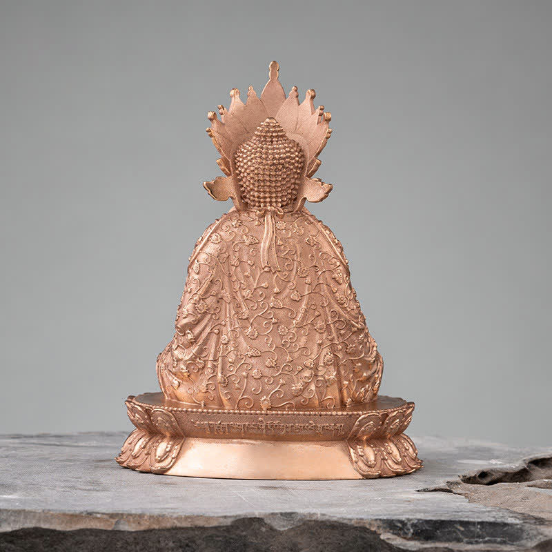 Shakyamuni Buddha Handgefertigt Kupfer Statue