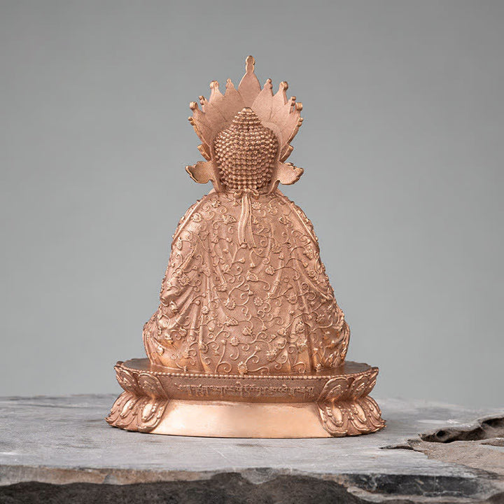 Shakyamuni Buddha Handgefertigt Kupfer Statue