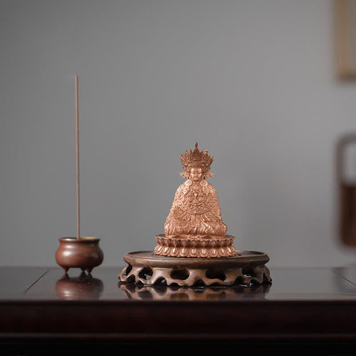 Shakyamuni Buddha Handgefertigt Kupfer