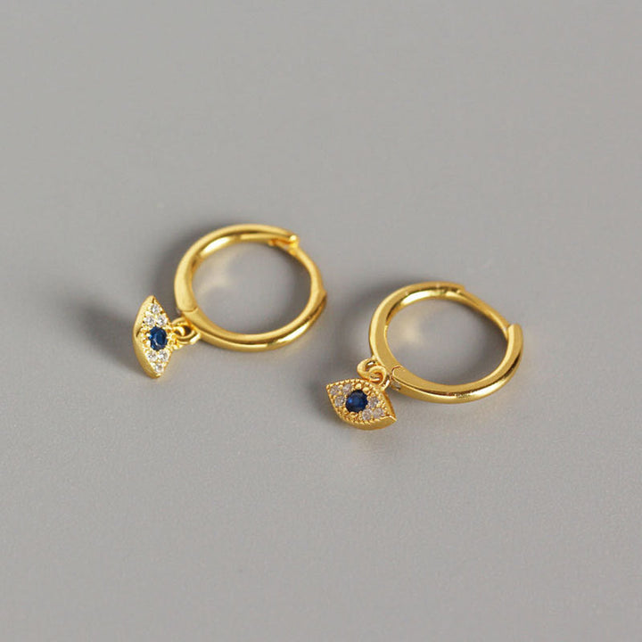 Ohrringe Silber Evil Eye – Schutz & Segen