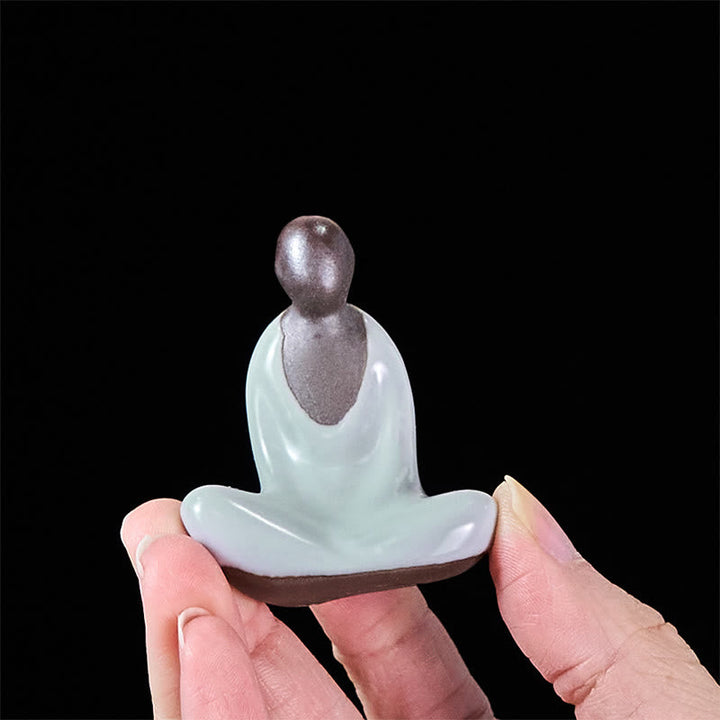 Sitzender Buddha Formlos Keramik Zen Statue