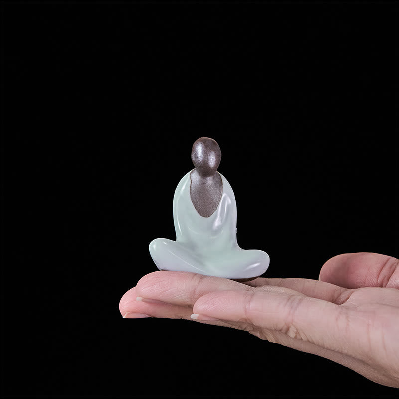 Sitzender Buddha Formlos Keramik Zen Wohnzimmer