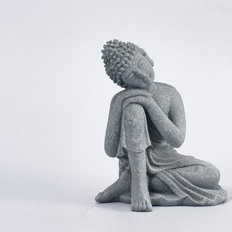 Sitzender Buddha Statue