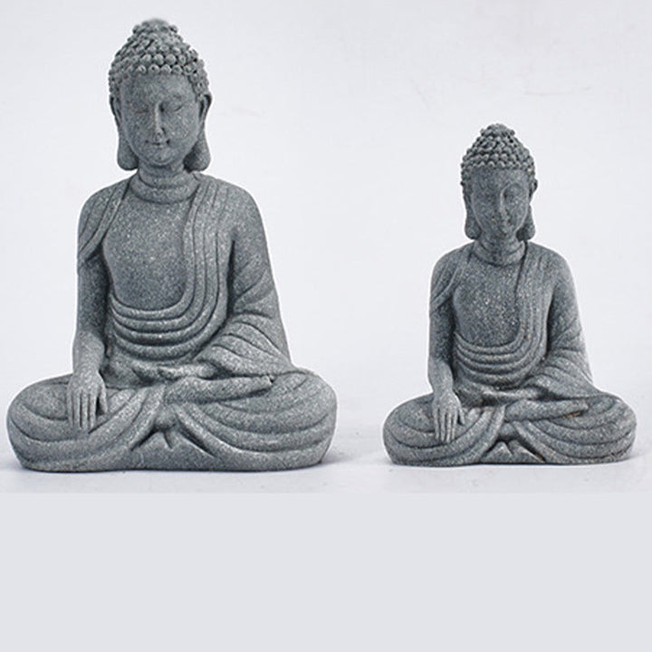 Sitzender Buddha Wohnzimmer