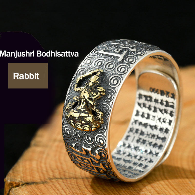 Ring Buddha Sternzeichen – Wohlstand & Glück