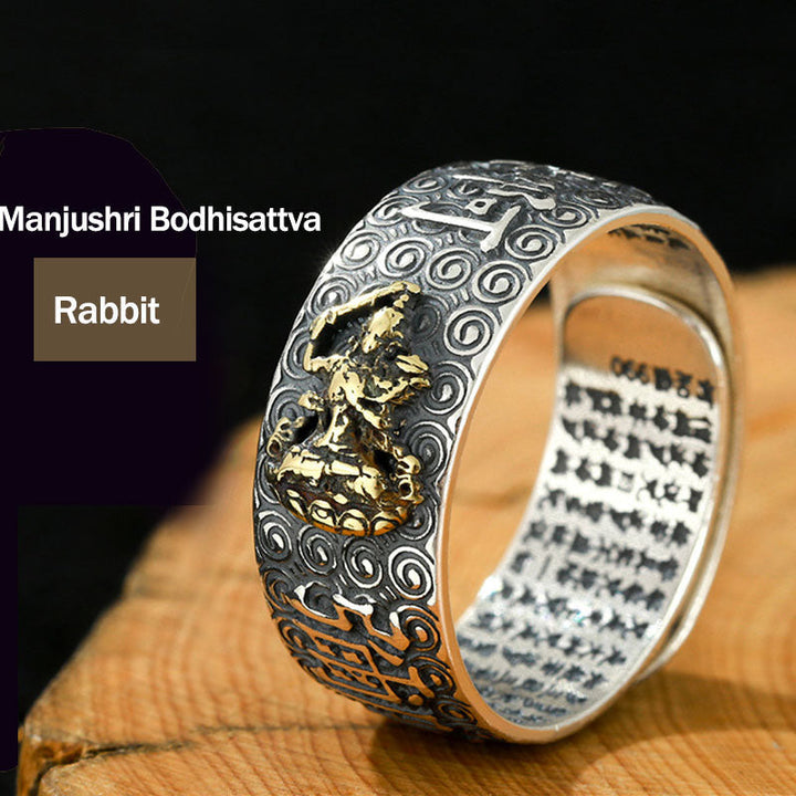 Ring Buddha Sternzeichen – Wohlstand & Glück
