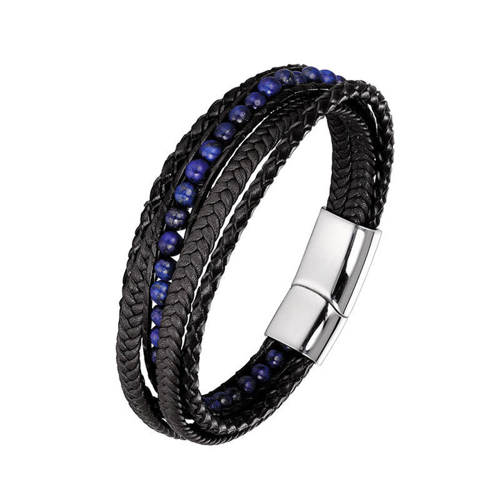 Armband Tigerauge Amazonit – Stärke