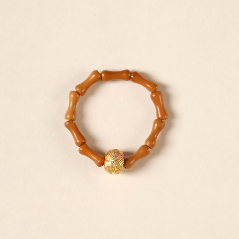 Ring Olivenkern Kupfermünze – Stärke