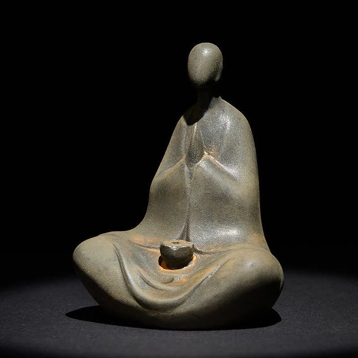 Statuen Buddha Formlos Eisen Rost Deko