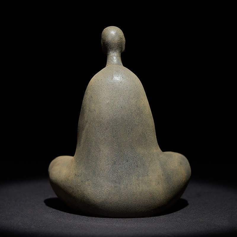Statuen Buddha Formlos Eisen Rost Geschenk