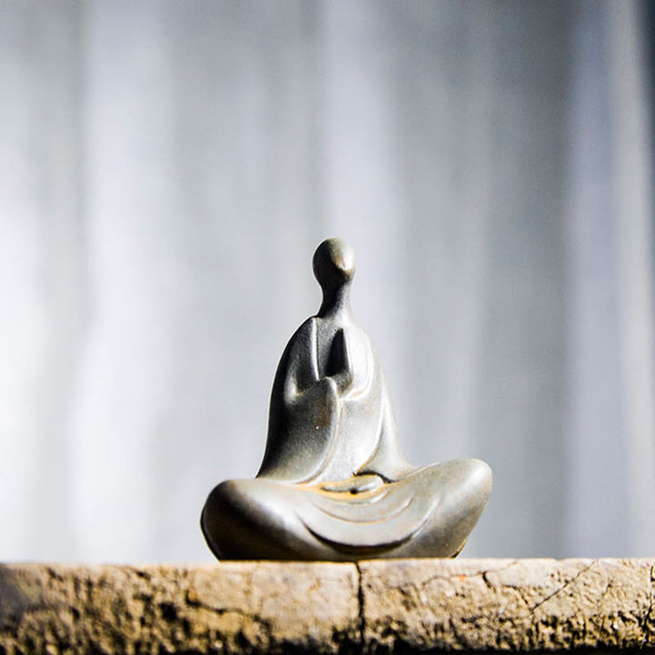 Statuen Buddha Tibetisch Schreibtisch Deko