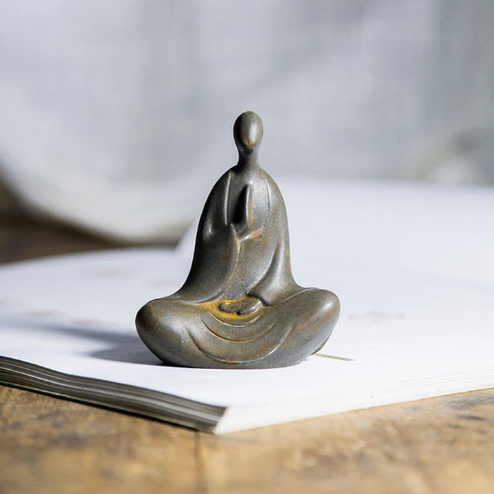 Statuen Buddha Tibetisch Schreibtisch Glücksbringer