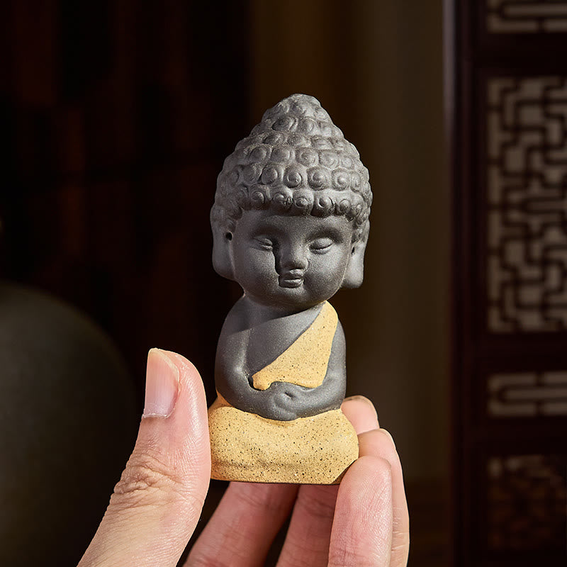 Tathagata Buddha Lila Ton Schreibtisch Statue