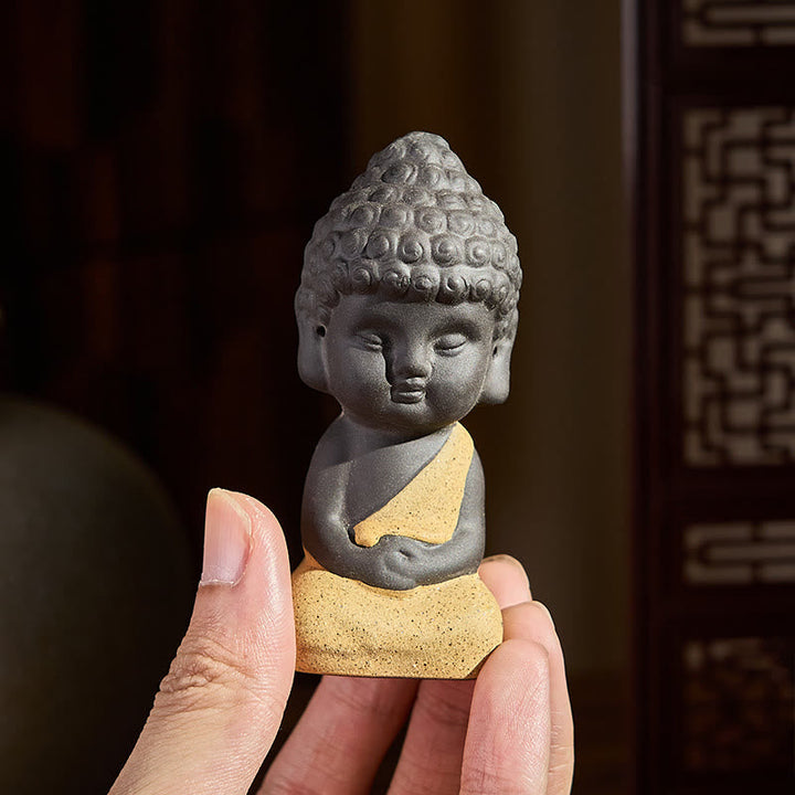 Tathagata Buddha Lila Ton Schreibtisch Statue
