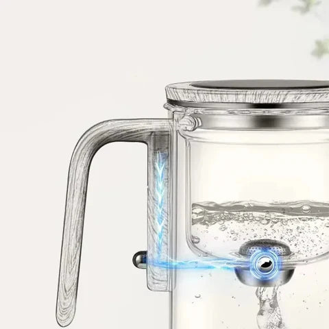 Teekanne mit Sieb Magnetknopf