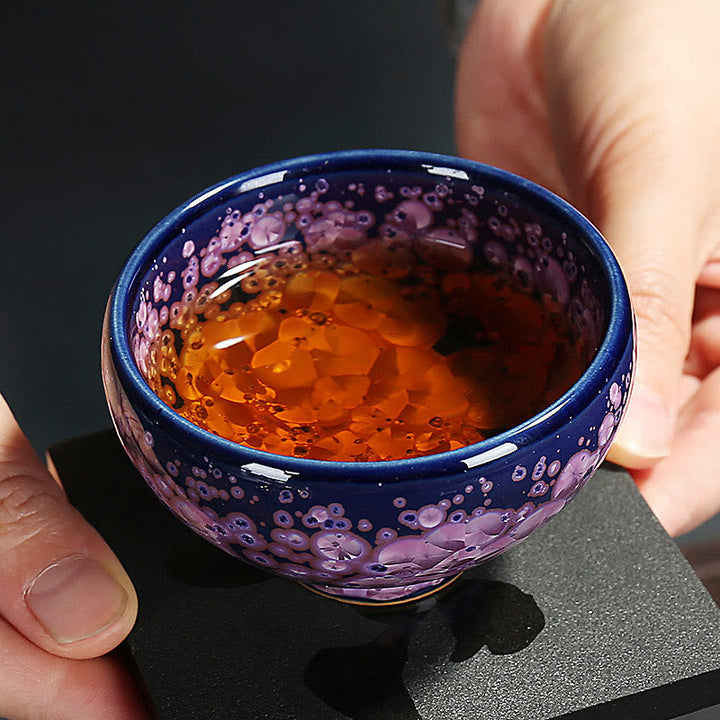 Teeschale Porzellan Jianzhan Tenmoku Gaiwan