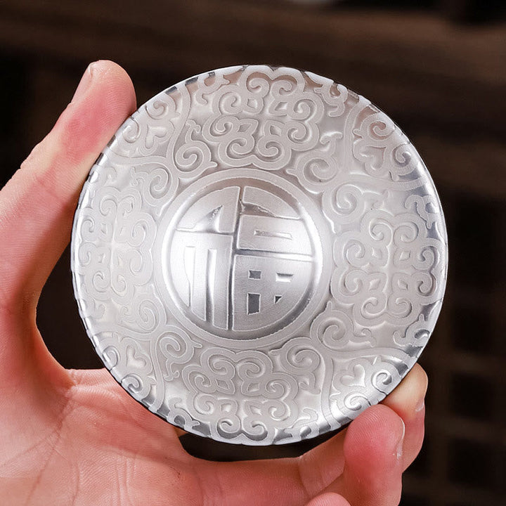 Teetasse Chinesisch Tibet Fu Zeichen Keramik Gaiwan
