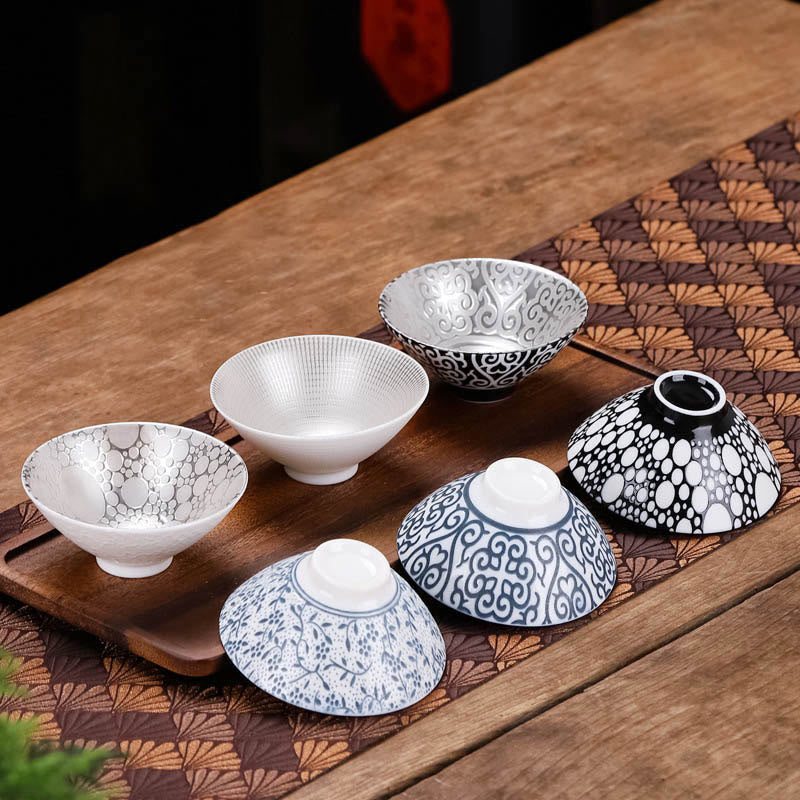 Teetasse Chinesisch Tibet Fu Zeichen Keramik Geschenk