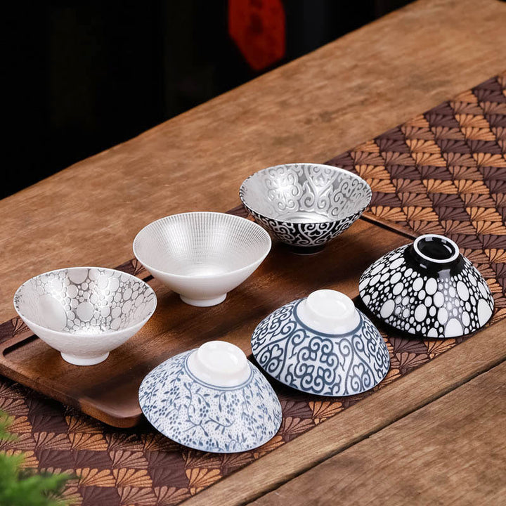 Teetasse Chinesisch Tibet Fu Zeichen Keramik Geschenk