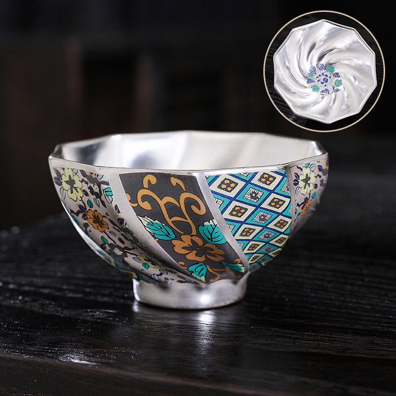 Teetasse Chinesisch Chrysantheme Keramik Kung Fu Matcha