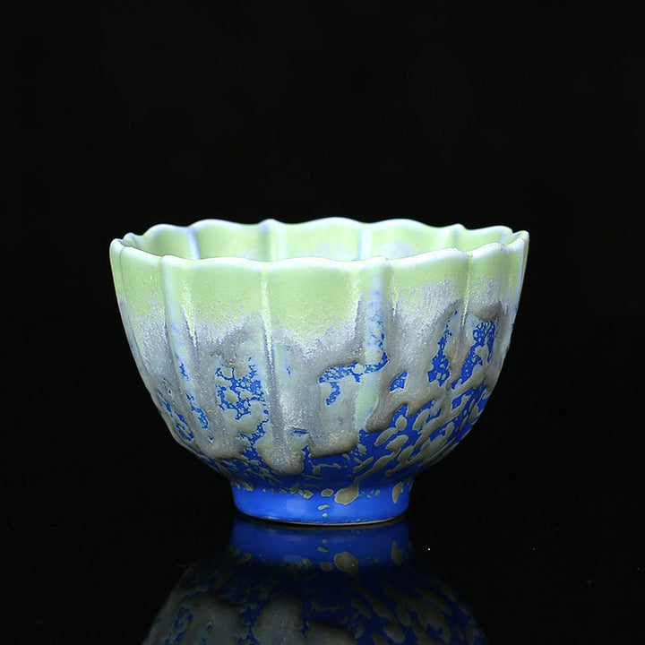 Teetasse Chinesisch Lotus Ofenwandlung Keramik Deko