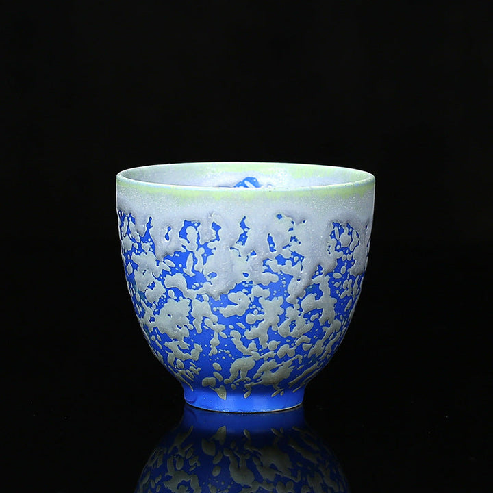 Teetasse Chinesisch Lotus Ofenwandlung Keramik Matcha