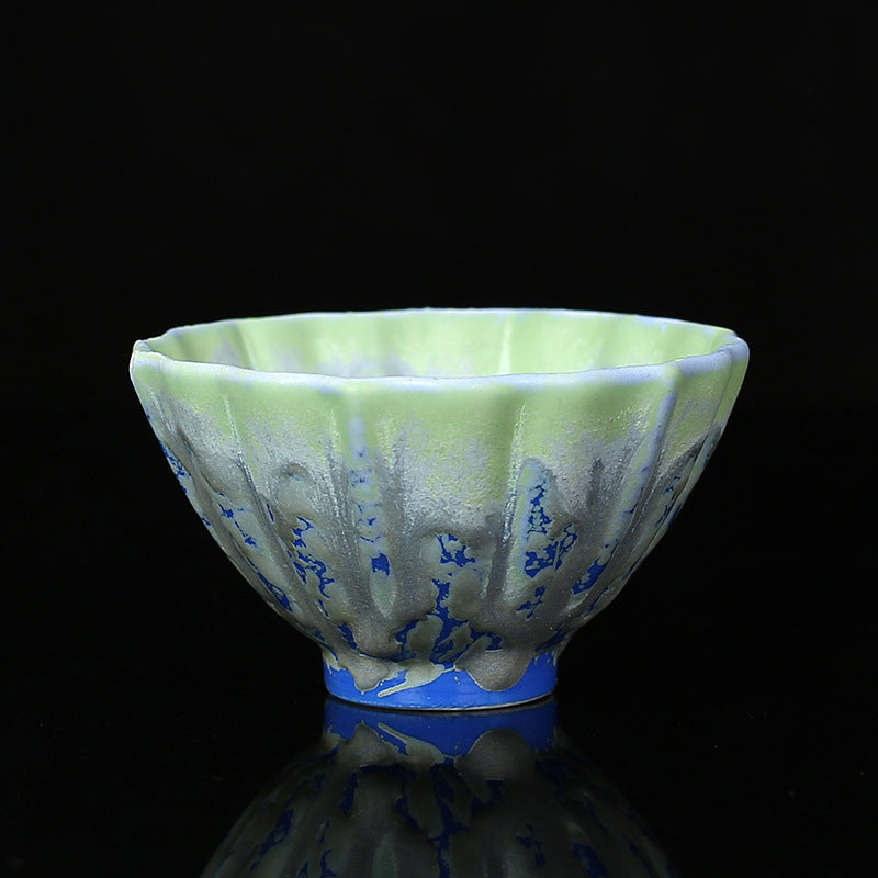 Teetasse Chinesisch Lotus Ofenwandlung Keramik Teezeremonie