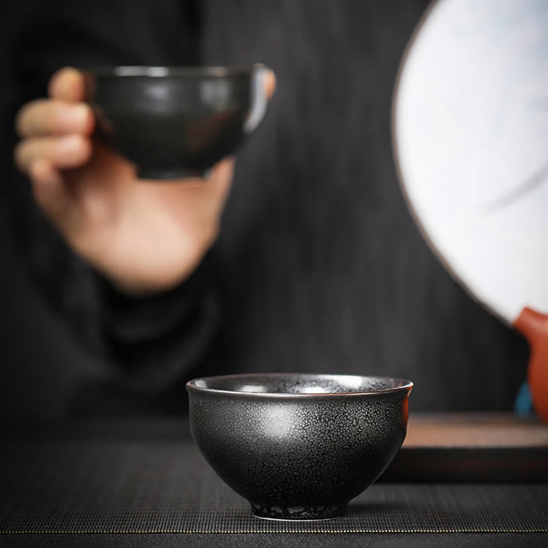 Teetasse Design Jianzhan Drachen Phönix Teezeremonie