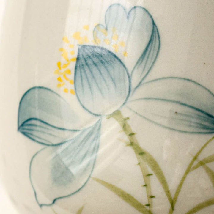Teetasse Design Lotus Blume Keramik Teezeremonie